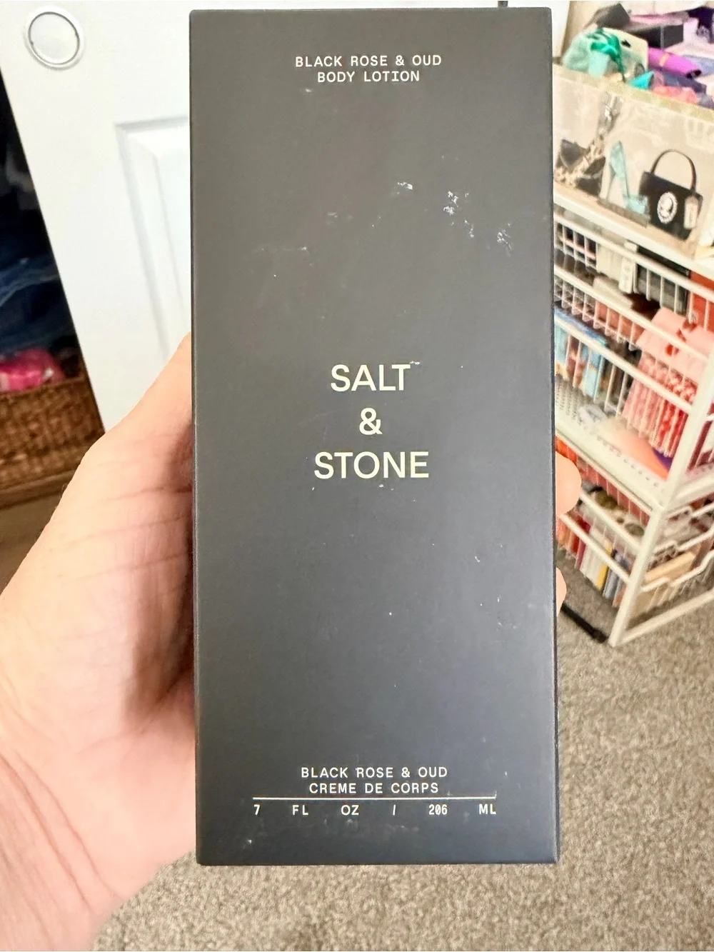 Salt & Stone Black Rose & Oud Cream Moisturizer - White - Picture 2 of 4